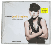 JUSTIFY MY LOVE - UK / EU CD SINGLE (W9000CD) (SEALED)