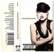 JUSTIFY MY LOVE - USA 5 TRACK CASSETTE SINGLE