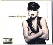 JUSTIFY MY LOVE - USA DIGIPAK CD MAXI SINGLE