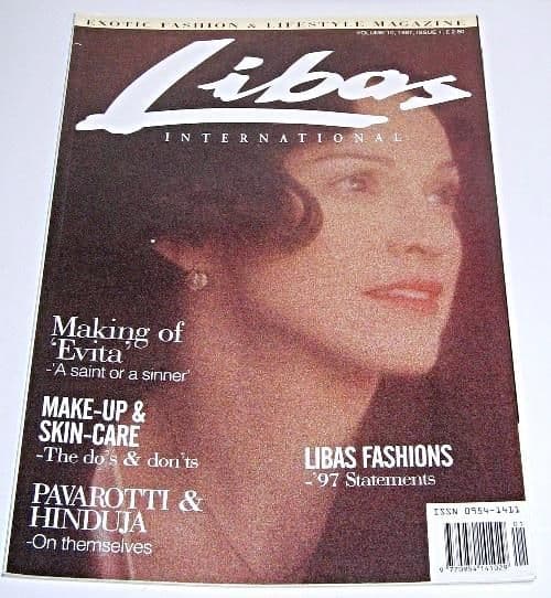 LIBAS INTERNATIONAL - UK MAGAZINE 1997