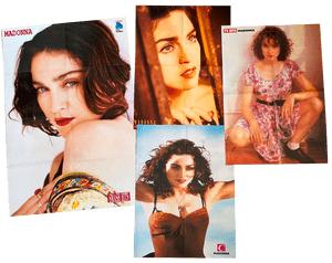 LIKE A PRAYER - AUSTRALIAN PULLOUT LARGE POSTERS (x4)