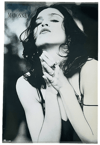 LIKE A PRAYER - BLACK & WHITE HERB RITTS 1989 BOY TOY PRAYING POSTER