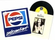 LIKE A PRAYER - GERMANY 7" PROMO VINYL in PEPSI SLEEVE
