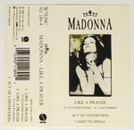 LIKE A PRAYER - UK CASSETTE (W7539C)