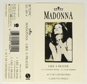 LIKE A PRAYER - UK CASSETTE (W7539C)