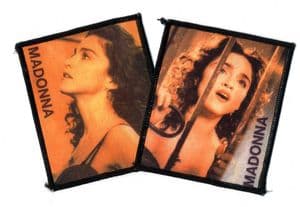 LIKE A PRAYER (VIDEO) - SEW ON PATCHES (x2)