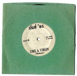 LIKE A VIRGIN / GHOSTBUSTERS - THAILAND PROMO 7