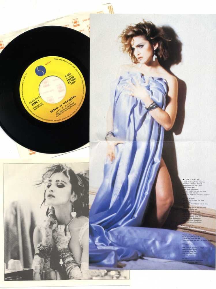 LIKE A VIRGIN - JAPAN POSTER SLEEVE 7
