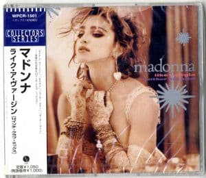 LIKE A VIRGIN & OTHER BIG HITS - JAPAN CD (WPCR-1501) SEALED