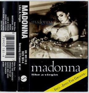 LIKE A VIRGIN - UK / EU CASSETTE ALBUM
