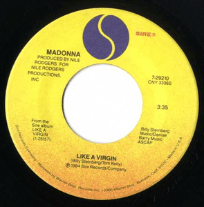 LIKE A VIRGIN - USA PROMO 7