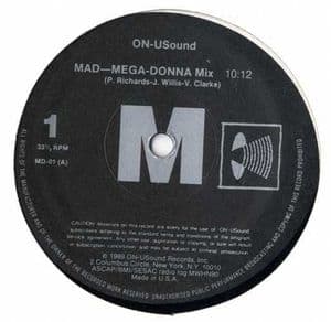 MAD-MEGA-DONNA MIX (ON-USOUND REMIX) - USA 12