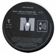 MAD-MEGA-DONNA MIX (ON-USOUND REMIX) - USA 12" VINYL (SEALED)