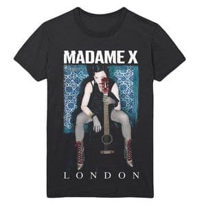 MADAME X TOUR - OFFICIAL LONDON ONLY EXCLUSIVE T-SHIRT