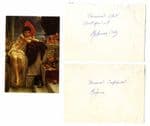 MADONNA 1986 BIRTHDAY CARD FROM ALEX McARTHUR (PAPA DON'T PREACH)