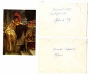 MADONNA 1986 BIRTHDAY CARD FROM ALEX McARTHUR (PAPA DON'T PREACH)