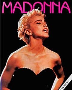 MADONNA by MARIE CAHILL - UK 1991 PHOTO BOOK