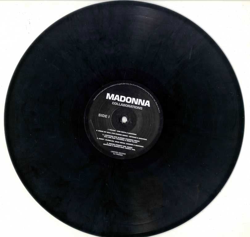 MADONNA COLLABORATIONS - COLOUR VINYL LP 1