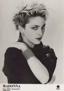 MADONNA DEBUT ORIGINAL 1982 GERMAN PROMO PUBLICITY PHOTO