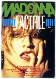 MADONNA FACT FILE No.1 - UK MAGAZINE 1985 SPECIAL