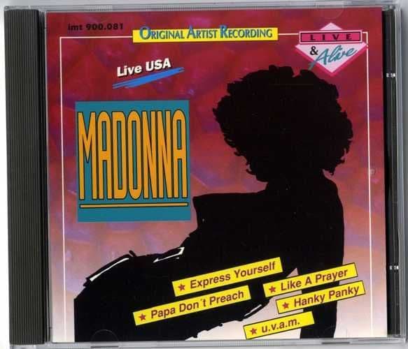 マドンナ　Live In Dallas 1990　限定盤 ピクチャー盤 LP Amazon.com: Live In Dallas 1990 [VINYL]: CDs & Vinyl