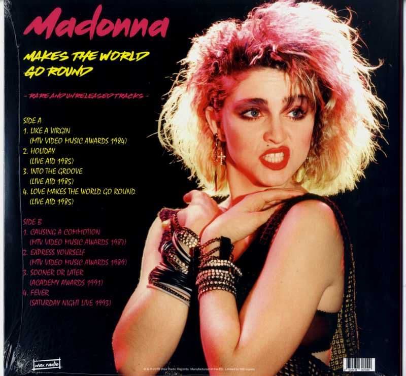 MADONNA MAKES THE WORLD GO ROUND VINYL LP