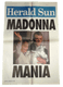 MADONNA MANIA HERALD SUN - IN-STORE PROMO POSTER