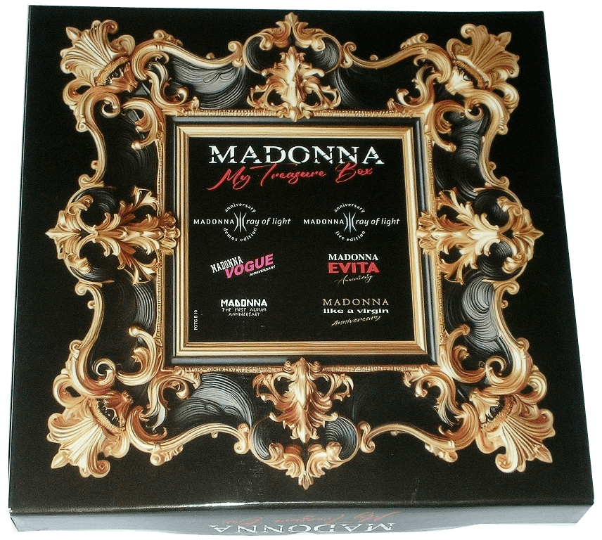MADONNA MY TREASURE BOX - LIMITED EDITION 6-LP PICTURE DISC BOX SET