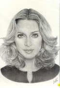 MADONNA - PENCIL ART PRINT PORTRAIT (18" x 14")