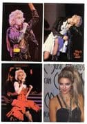 MADONNA POSTCARDS - EIGHTIES HEROES (SET of 8)