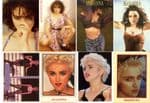 MADONNA POSTCARDS - EIGHTIES PRAYER / WHO'S THAT GIRL ERA SET (x8)