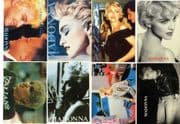 MADONNA POSTCARDS - EIGHTIES TRUE BLUE ERA SET (x8)