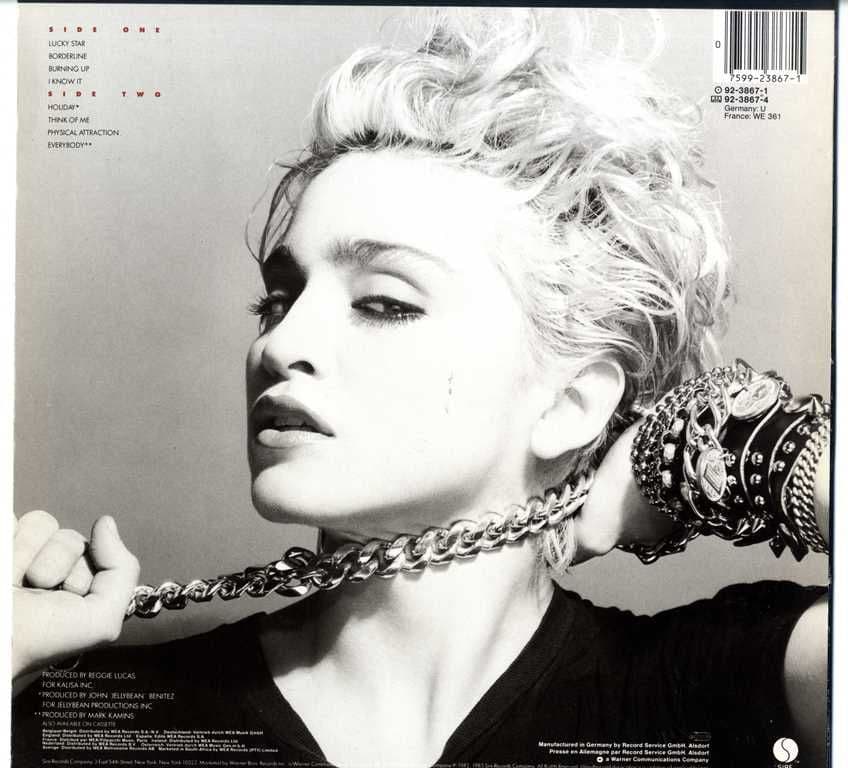 未開封MADONNA/1983-1989/pcs-28/SAMPLER、日本盤 MADONNA - SELF TITLED GERMANY 1983 VINYL LP