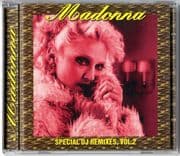 MADONNA SPECIAL DJ REMIXES - VOLUME 2 CD ALBUM