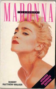 MADONNA : THE BIOGRAPHY - UK 1991 PAPERBACK BOOK