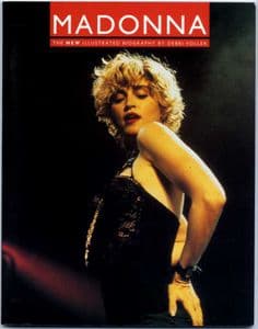MADONNA : THE NEW ILLUSTRATED BIOGRAPHY - UK 1990 BOOK