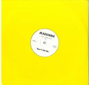 MADONNA : THE REMIXES PT.1 - DON'T TELL ME / LIKE A PRAYER 12