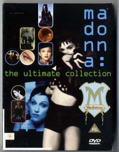 MADONNA : THE ULTIMATE COLLECTION - UK 2x DVD BOX SET