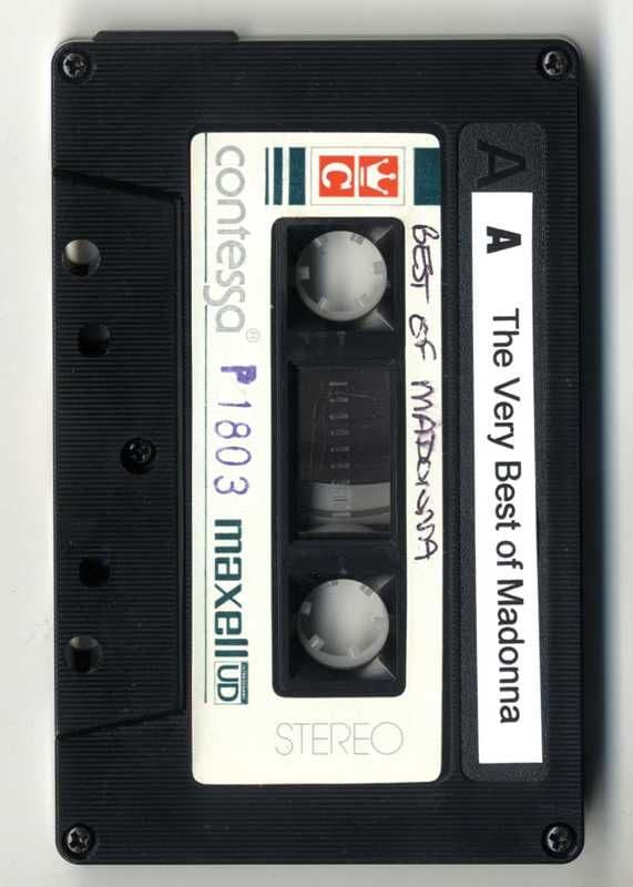 MADONNA THE VERY BEST OF - 19 TRACK CASSETTE ALBUM INDONESIA