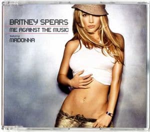 ME AGAINST THE MUSIC - UK CD SINGLE