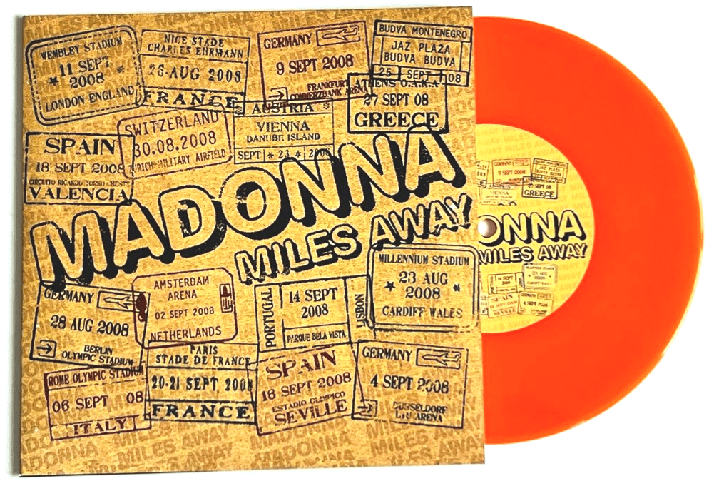 MADONNA MILES AWAY & 4 MINUTES ピクチャーレコード MADONNA MILES AWAY & 4 MINUTES ピクチャーレコード MADONNA