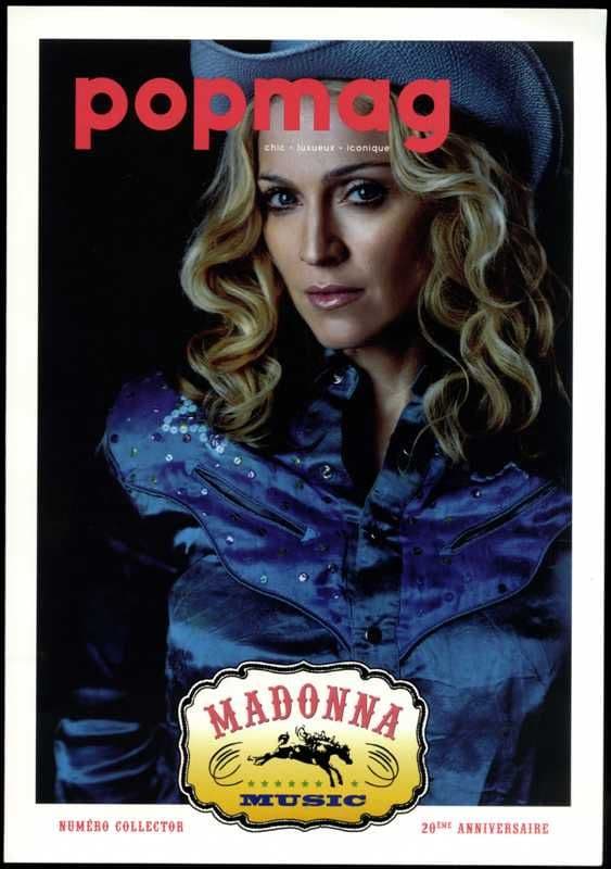 MADONNA 20th アニバーサリー　コレクターズ　エディション Madonna Q Magazine Cover UK 2003 20th Collector\u0027s Edition At Home In Bed