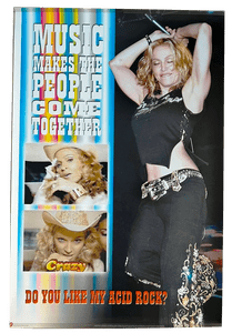 MUSIC MAKES THE PEOPLE COME TOGETHER - BRIXTON POSTER