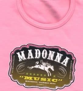 MUSIC - PINK BABYDOLL LADIES PROMO T-SHIRT