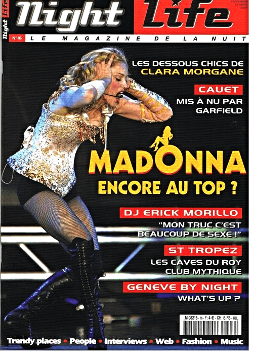 NIGHTLIFE - FRANCE MAGAZINE SEPTEMBER 2004