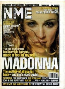 NME - UK NEWSPAPER MAGAZINE (MARCH 1998)