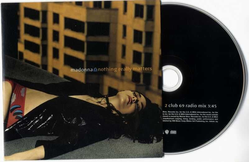 NOTHING REALLY MATTERS - GERMANY / EU CARD SLEEVE CD 1
