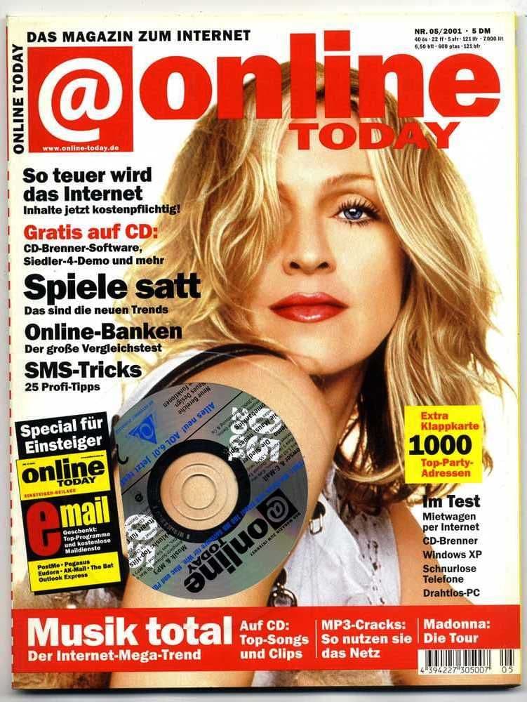 ONLINE TODAY - GERMANY MAGAZINE JUNE 2001