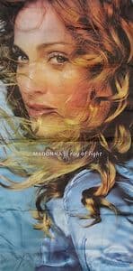 RAY OF LIGHT ALBUM - USA PROMO 4ft DISPLAY BANNER