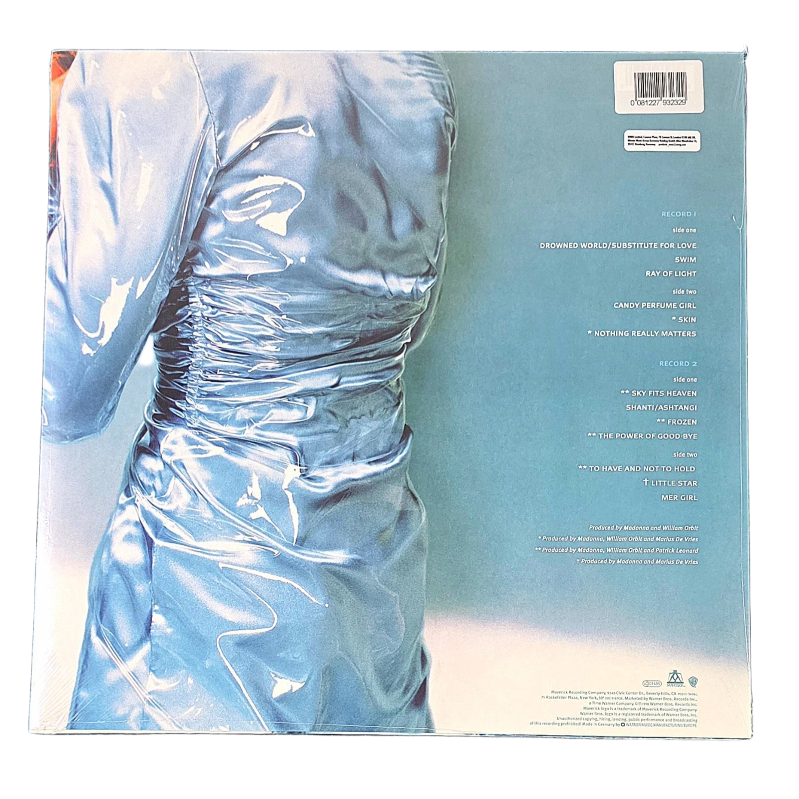 RAY OF LIGHT - LIMITED EDITION 2026 BLUE 2LP VINYL